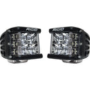 RIGID Industries D-SS Series PRO Spot Surface Mount - Pair - Black