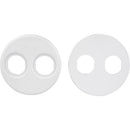 84470Sea-Dog 4" Gauge Power Socket Adapter Mounting Plate - White