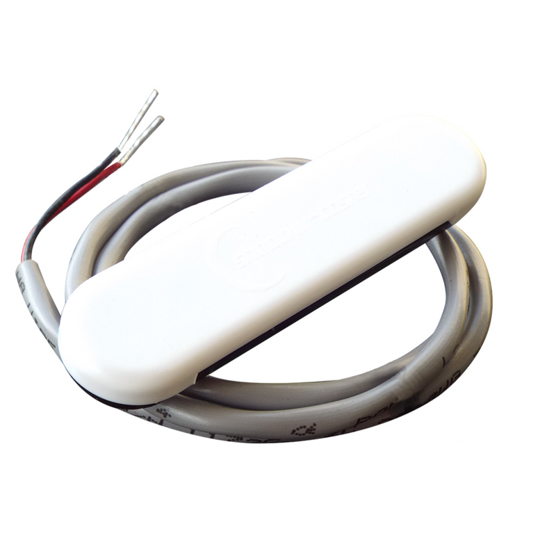 Shadow-Caster Courtesy Light w/2' Lead Wire - White ABS Cover - Bimini Blue - 4-Pack