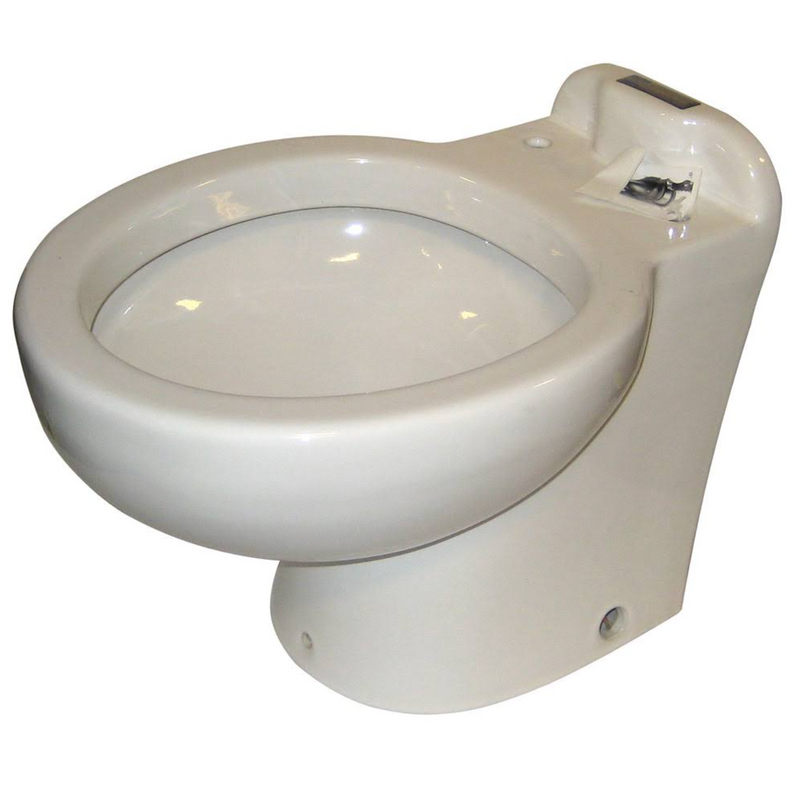 Raritan Marine Elegance - Household Style - White - Freshwater Solenoid - Heavy-Duty Push Button Switch - 12v