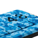 SeaDek 48" Routed Ruler - 6mm - Brushed Texture - Aqua Camo/Black