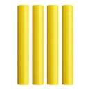 Pacer Battery Cable Heat Shrink Tubing - 3/4" x 12" - Yellow (4-Pieces)