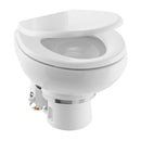 Dometic™ MasterFlush MF 7120 - White - Electric Macerating Toilet w/Orbit Base & Slow Close Seat - Freshwater - 12V