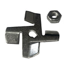 Jabsco 4-Blade Chopper Kit w/Lock Nut f/18590 Series Macerator Pumps