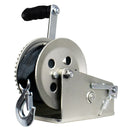 Powerwinch Utility Series Winch 2,500lb, 2 Speed, 6" Crank Arm - Zinc