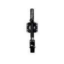 Powerwinch Select Series Jack - 1200lb, Weld-On, Single Wheel, Carbon Black