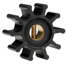 Jabsco Impeller Kit - Neoprene - 10 Blade - 2" Diameter x 7/8" Wide - Slotted Shaft Pin Drive - Brass Insert - 15/32" Shaft Diameter