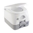 Dometic™ 974 MSD Portable Toilet w/Mounting Brackets - 2.6 Gallon - Grey