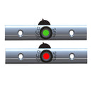 TACO Rub Rail Mounted LED Navigation Light Set - 4" w/Deutsch Plug Port & Starboard