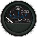 Faria Coral 2" Cylinder Head Temperature Gauge (60-120° F) w/Sender
