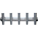Tigress 5 Rod Aluminum Transom Mount Rod Holder - 35"