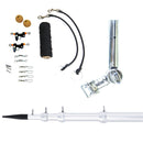 Tigress T-Top Clamp-On Telescoping System - 1-1/2" - Silver