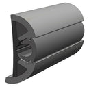 TACO SuproFlex Rub Rail Kit Gray w/Gray Insert - 2"H x 29/32"W x 80'L