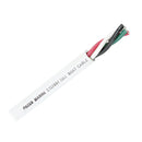 Pacer Round 4 Conductor Cable - 100' - 16/4 AWG - Black, Green, Red & White