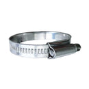 Trident Marine 316 SS Non-Perforated Worm Gear Hose Clamp - 15/32" Band - (3/4" - 1-1/8") Clamping Range - 10-Pack - SAE Size 10