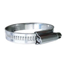 Trident Marine 316 SS Non-Perforated Worm Gear Hose Clamp - 15/32" Band - (1-3/4" - 2-1/4") Clamping Range - 10-Pack - SAE Size 28