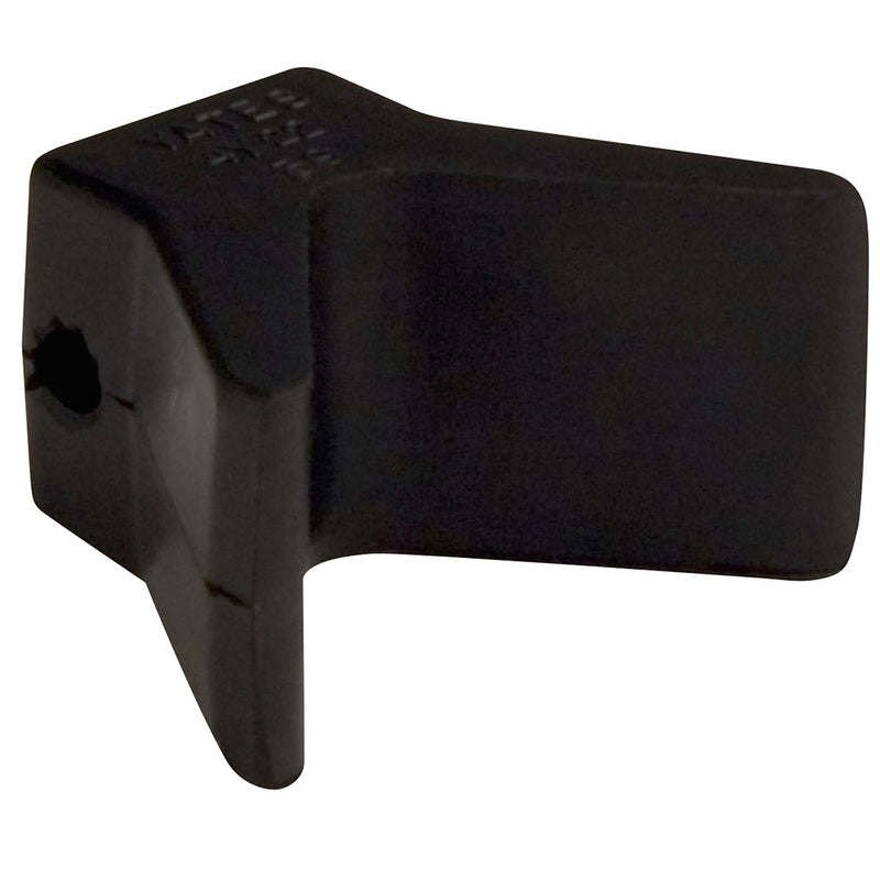 C.E. Smith Bow Y-Stop - 2" x 2" - Black Natural Rubber