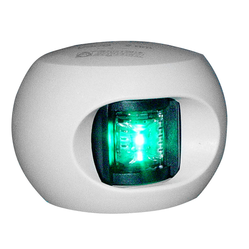 Aqua Signal Series 34 Starboard Side Mount LED Light - White Housing