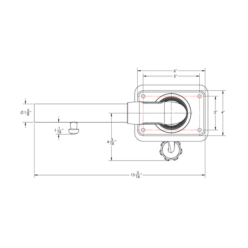 TACO Grand Slam 312 Center Rigger Mount