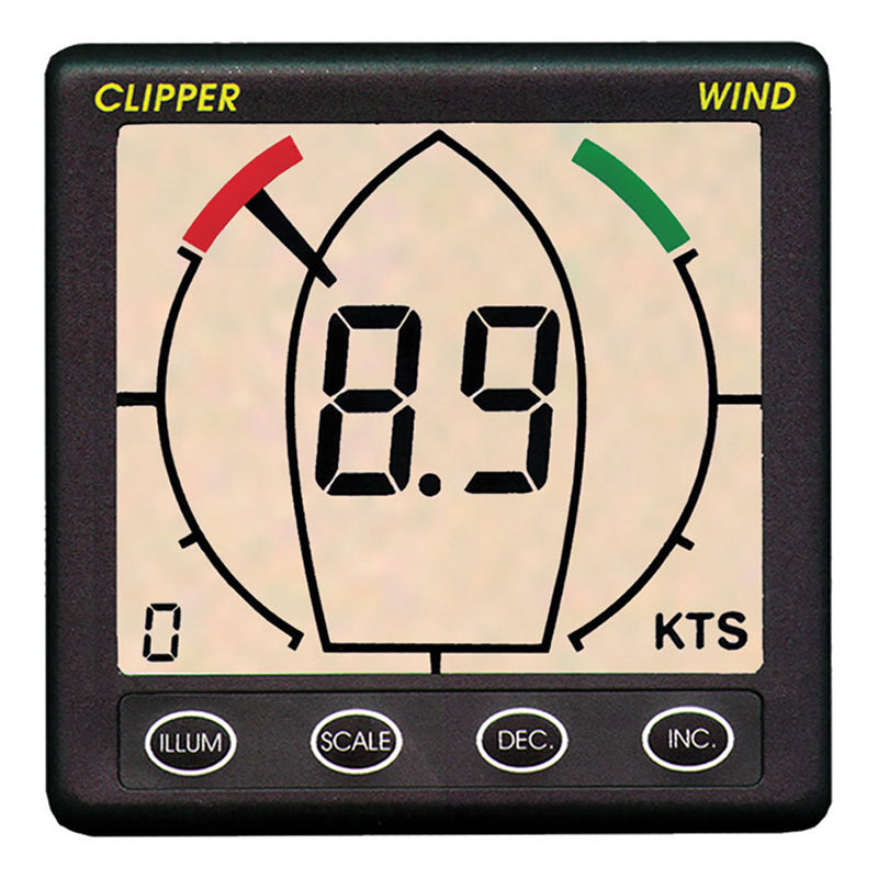 Clipper Tactical True Apparent Wind Display Repeater