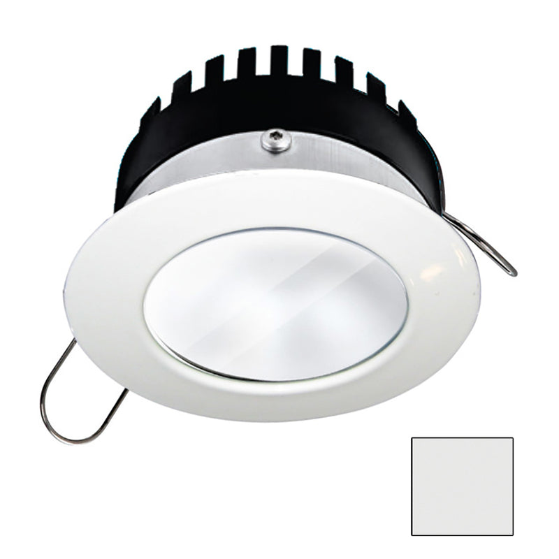 i2Systems Apeiron PRO A506 - 6W Spring Mount Light - Round - Cool White - White Finish