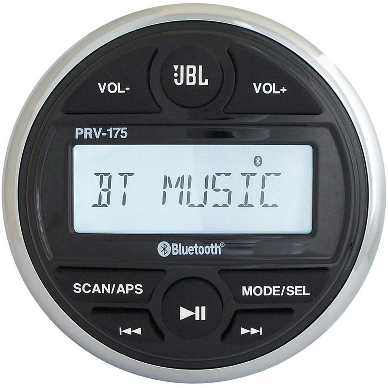 JBL PRV 175 AM/FM/USB/Bluetooth® Gauge Style Stereo