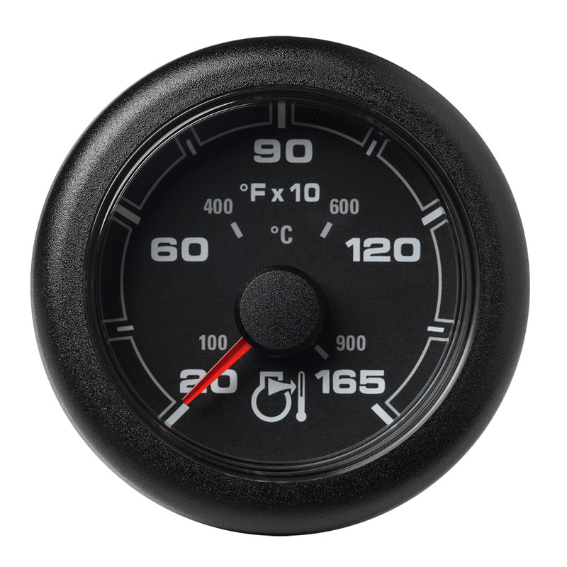 Veratron 52MM (2-1/16") OceanLink Pyrometer Gauge (1650° F/900° C) - Black Dial & Bezel