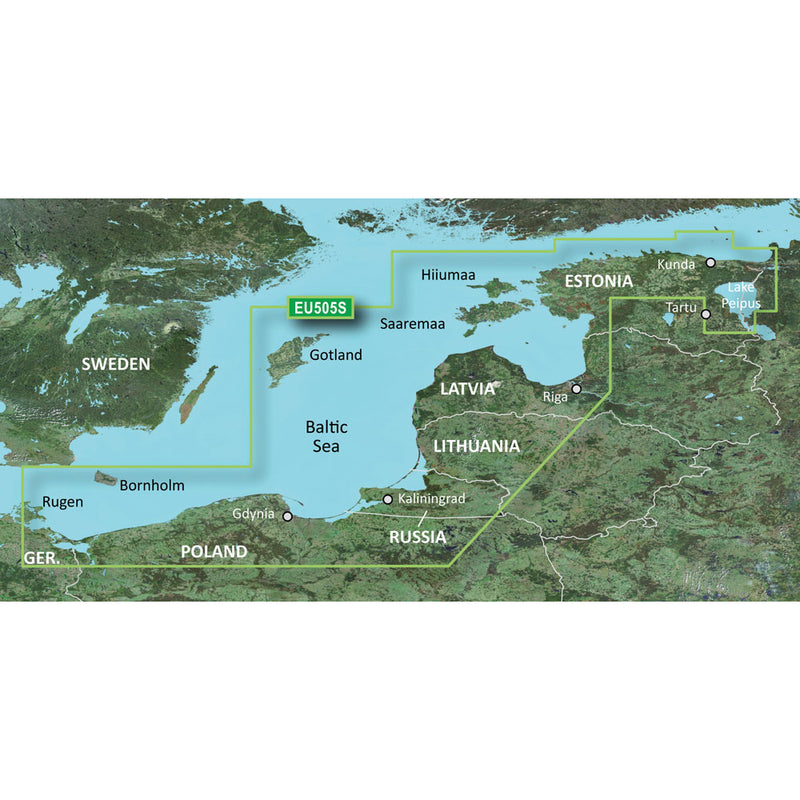 Garmin BlueChart® g2 HD - HXEU065R - Baltic Sea East Coast - microSD™/SD™