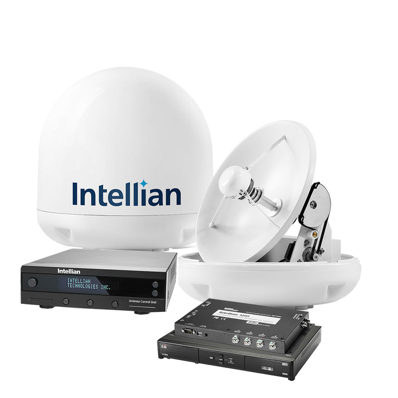 INTELLIAN I3 "DISH IN A BOX" - COMPLETE DISH NETWORK HDTV SATELLITE SYSTEM