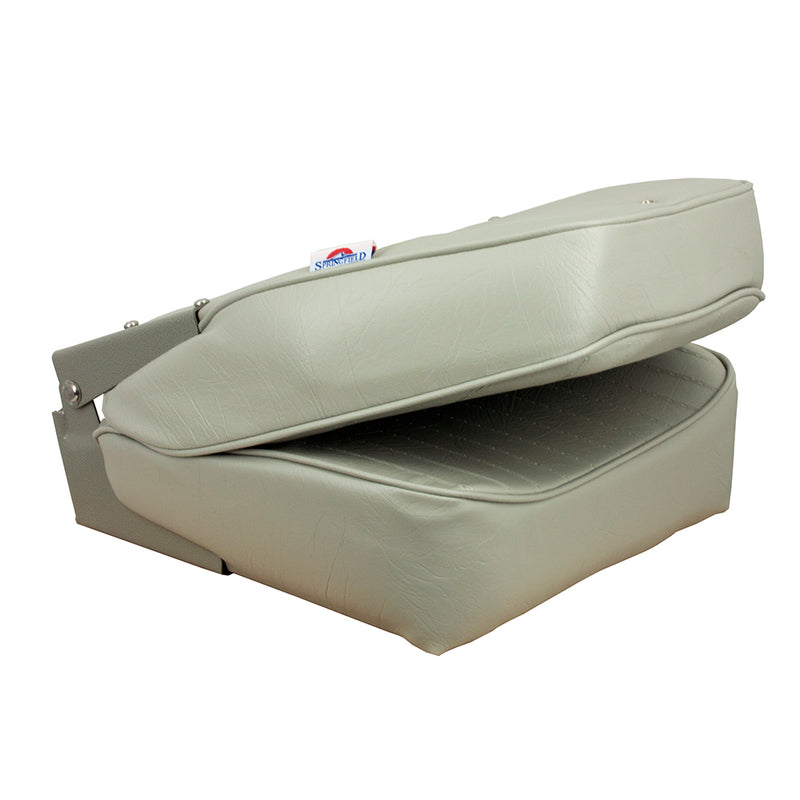 Springfield High Back Folding Seat - Grey