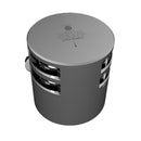 Lopolight Double Masthead Light - 5nm - Silver Housing - Horizontal Mount - CD/CS ALU Base