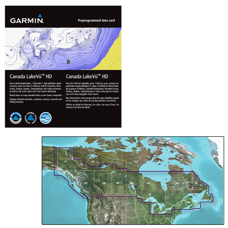 Garmin Canada LakeV&uuml;™ HD g3 - microSD™/SD™