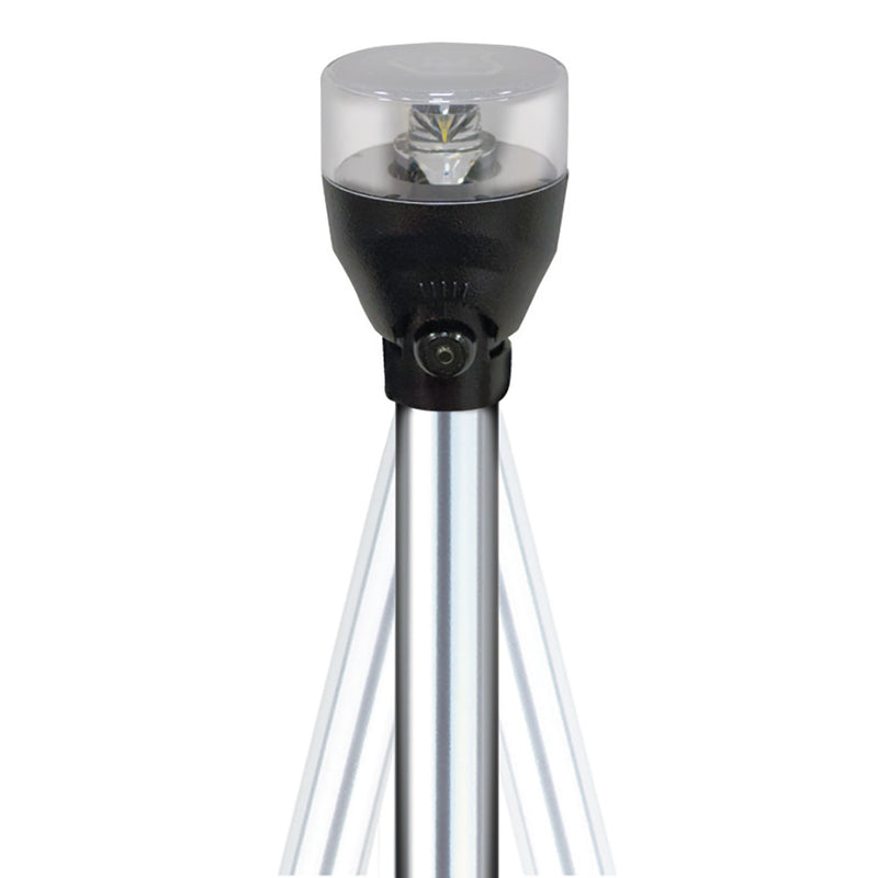 Attwood LED Articulating All Around Light - 48" Pole