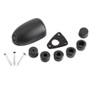 Scanstrut Black Horizontal Deck Seal Connector - 0.8"-.24"