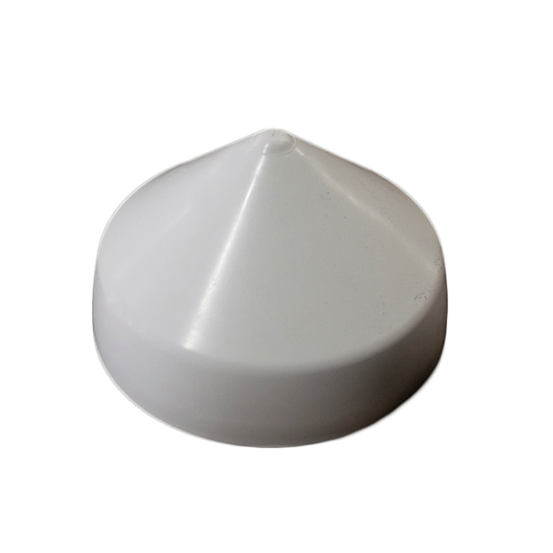 Monarch White Cone Piling Cap - 12"