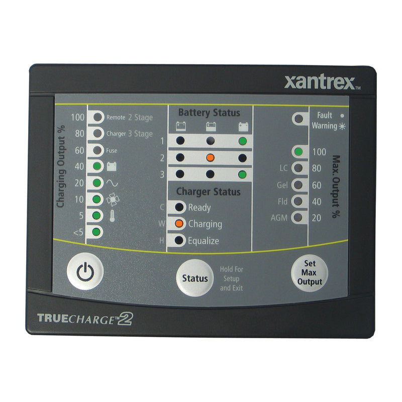 Xantrex TRUECHARGE™2 Remote Panel f/20 & 40 & 60 AMP (Only for 2nd generation of TC2 chargers)