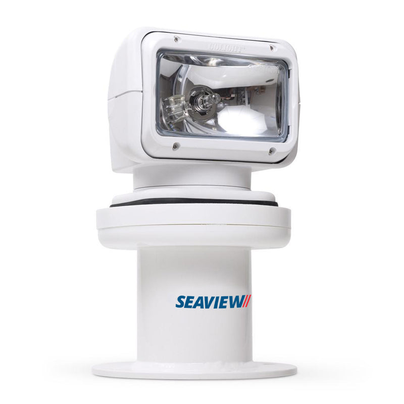 Seaview 5" Searchlight Mount Vertical - 8" Round Base Plate