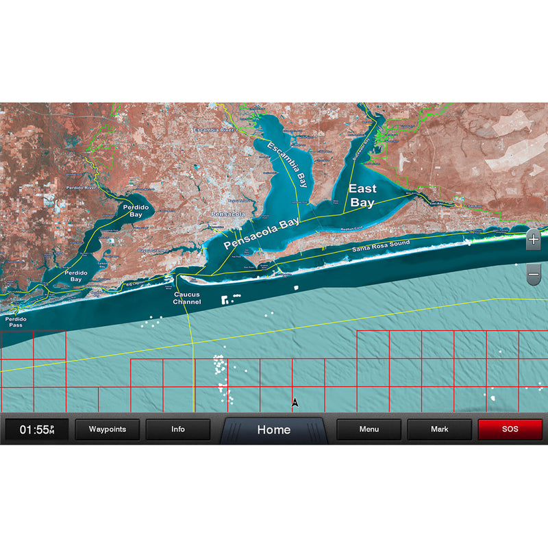 Garmin Standard Mapping® - Emerald Coast Professional microSD™/SD™ Card
