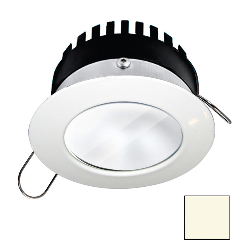 i2Systems Apeiron PRO A506 - 6W Spring Mount Light - Round - Neutral White - White Finish