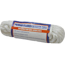 Sea-Dog Solid Braid Polyester Cord Hank - 5/32" x 50' - White