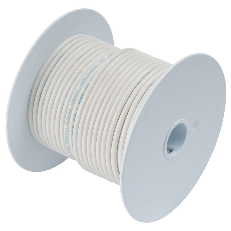 Ancor White 10 AWG Tinned Copper Wire - 500'