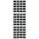 Blue Sea 8214 Black Small Format Label Kit - 60 Labels