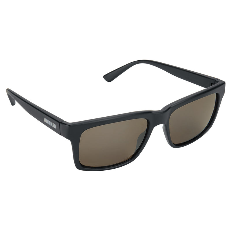 Harken Rake Sunglasses - Matte Black Frame/Grey Lens