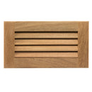 Whitecap Teak Louvered Insert - 6-3/8" x 11-3/16" x 3/4"