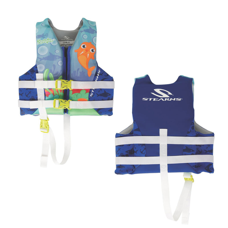 Puddle Jumper Child Hydroprene™ Life Vest - Blue Walrus - 30-50lbs
