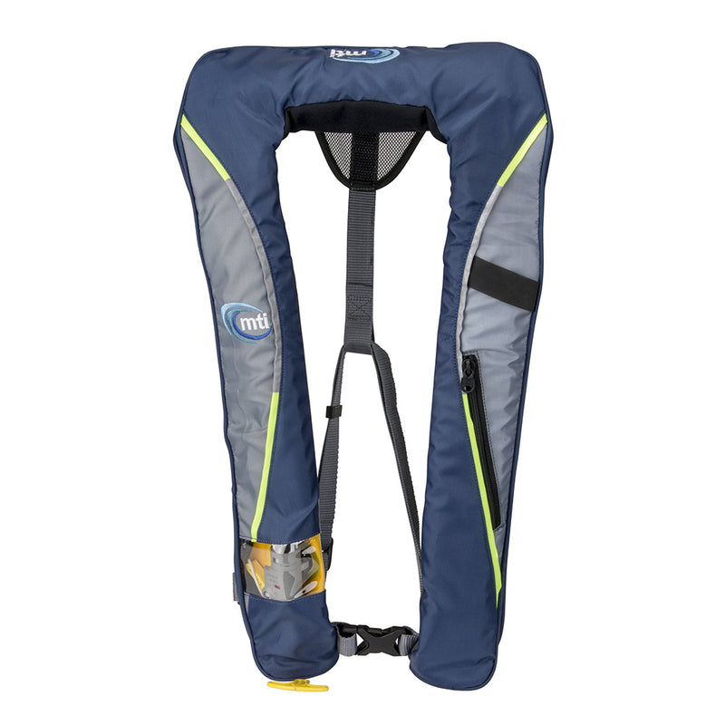 MTI Helios 2.0 Manual Inflatable Life Vest - Blue/Grey