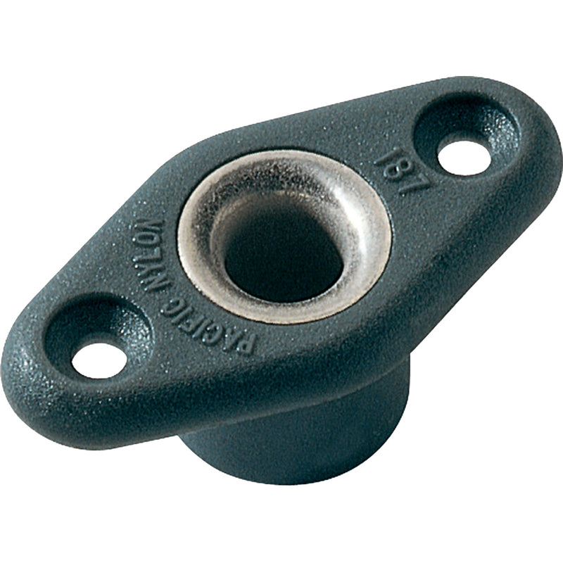 Ronstan Screw-On Plastic Nylon Bush - Stainless Steel Lined - 7mm (9/32") ID x 14mm (9/16") Deep