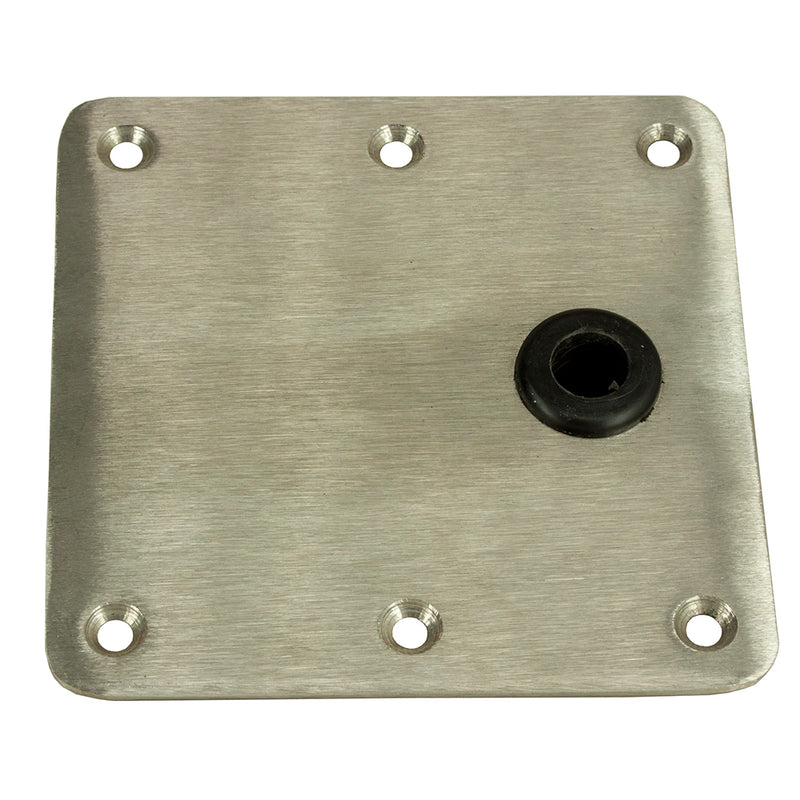 Springfield KingPin™ 7" x 7" Offset - Stainless Steel - Square Base