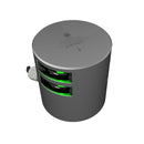 Lopolight Double Green Starboard Sidelight - 3nm - Silver Housing - Horizontal Mount