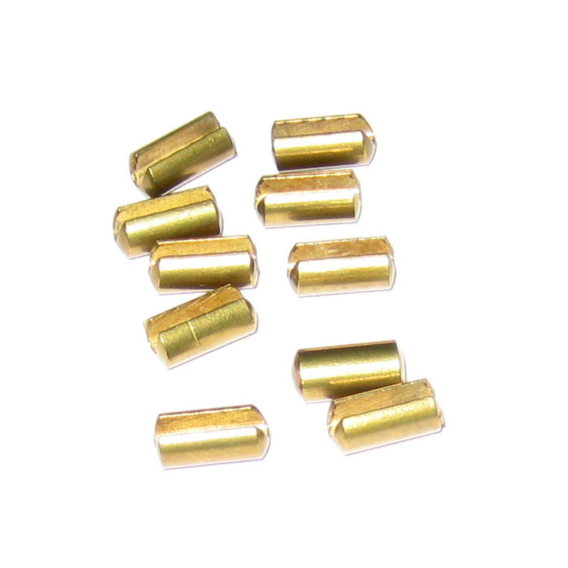Scotty Release Clip Locators Slotted Brass - 10 Pack